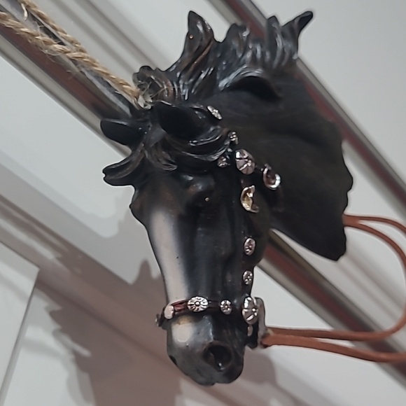 CHRISTMAS TREE  MAJESTIC  HORES HEAD  ORNAMENT And COWBOY  BOOT NEW NT - Picture 7 of 10